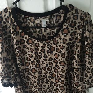 A new day - Leopard print blouse